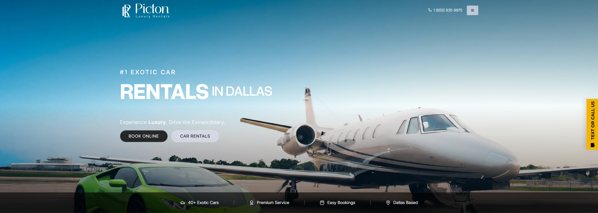Picton Luxury Rentals · Dallas website and online booking